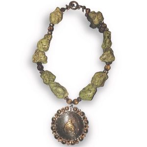 Retro Rock & Rodeo Western Necklace